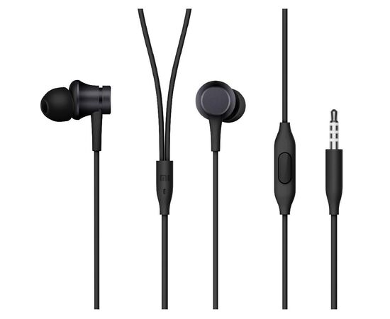  Наушники вакуумные Xiaomi Piston Fresh Bloom ZBW4354TY (черный) 