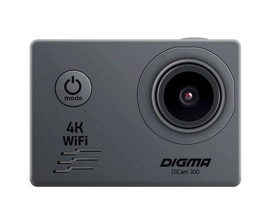  Экшн-камера Digma DiCam 300 серый 