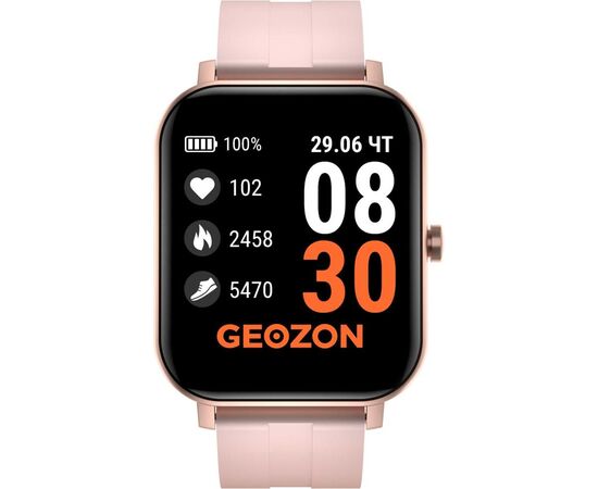  Умные часы GEOZON Runner G-SM12PNK Pink 