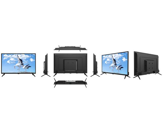  32" Телевизор SOUNDMAX SM-LED32M12 черный 1366x768, HD, 60 Гц 