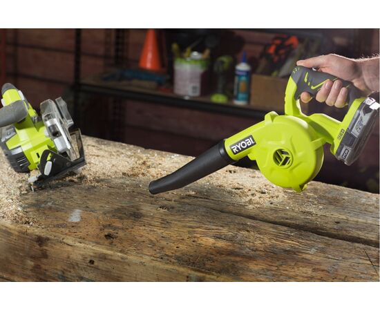  Воздуходувка RYOBI One+ R18TB-0 (5133002915) аккумуляторная без АКБ и ЗУ 