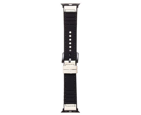  Ремешок - ApW39 Skin Apple Watch 42/44/45/49мм экокожа (white) (230528) 