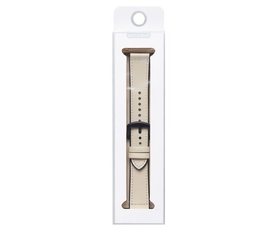  Ремешок - ApW39 Skin Apple Watch 42/44/45/49мм экокожа (white) (230528) 