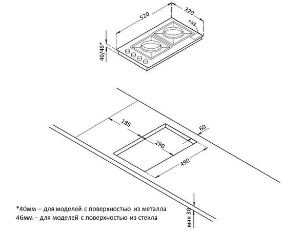  Варочная поверхность Korting HGG 3825 CW 