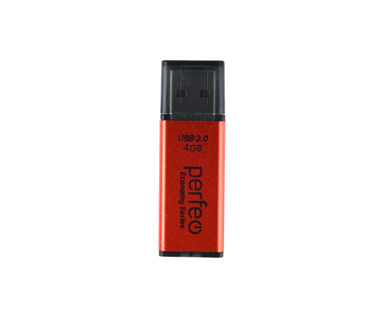  Флешка Perfeo 4GB E03 Красная economy series 