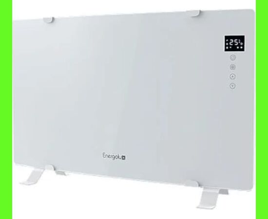  Электрический конвектор Energolux ECH-1500E-J1-WG, белое стекло 