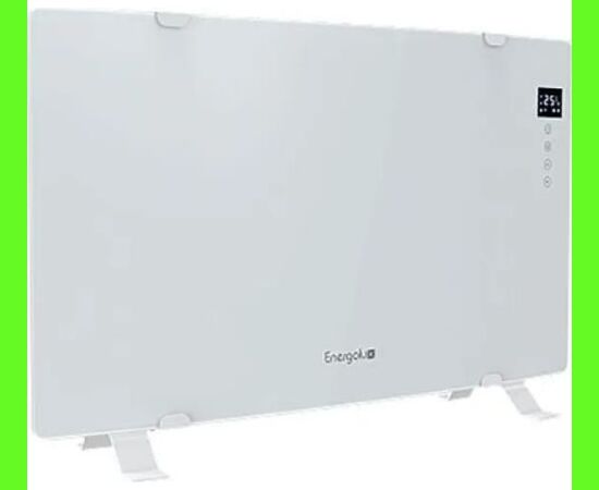  Электрический конвектор Energolux ECH-1500E-J1-WG, белое стекло 