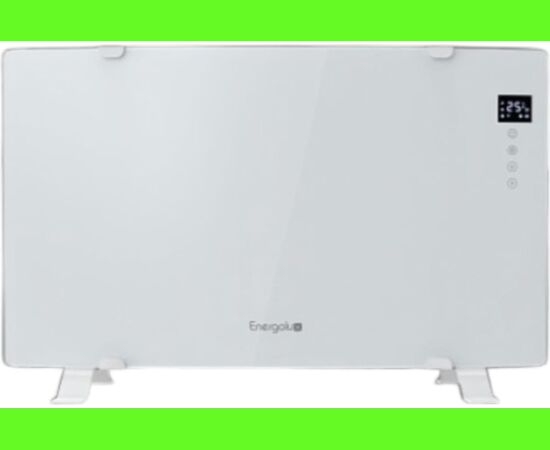  Электрический конвектор Energolux ECH-1500E-J1-WG, белое стекло 