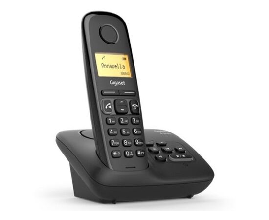  Радиотелефон Dect Gigaset A270A AM RUS черный автооветчик 