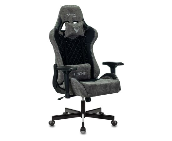  Кресло Zombie Viking 7 Knight Fabric (Viking 7 Knight B) текстиль/эко.кожа черный 