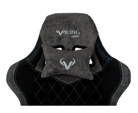  Кресло Zombie Viking 7 Knight Fabric (Viking 7 Knight B) текстиль/эко.кожа черный 