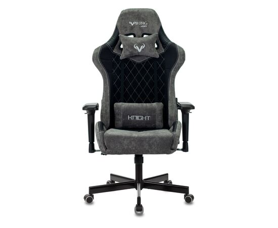  Кресло Zombie Viking 7 Knight Fabric (Viking 7 Knight B) текстиль/эко.кожа черный 