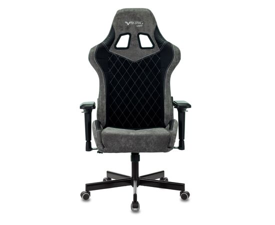 Кресло Zombie Viking 7 Knight Fabric (Viking 7 Knight B) текстиль/эко.кожа черный 