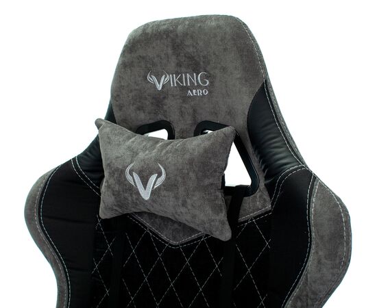  Кресло Zombie Viking 7 Knight Fabric (Viking 7 Knight B) текстиль/эко.кожа черный 