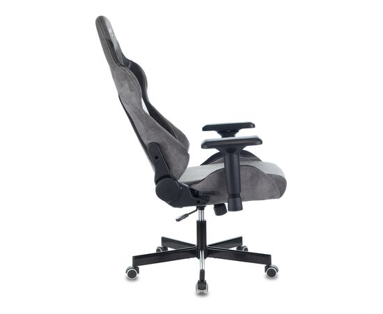  Кресло Zombie Viking 7 Knight GR Fabric Loft текстиль/эко.кожа серый 