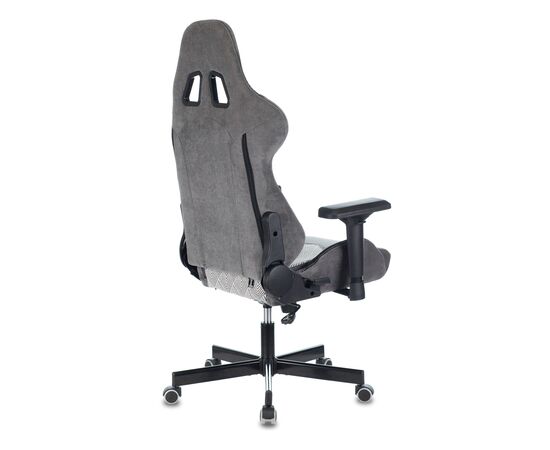  Кресло Zombie Viking 7 Knight GR Fabric Loft текстиль/эко.кожа серый 