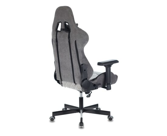  Кресло Zombie Viking 7 Knight GR Fabric Loft текстиль/эко.кожа серый 