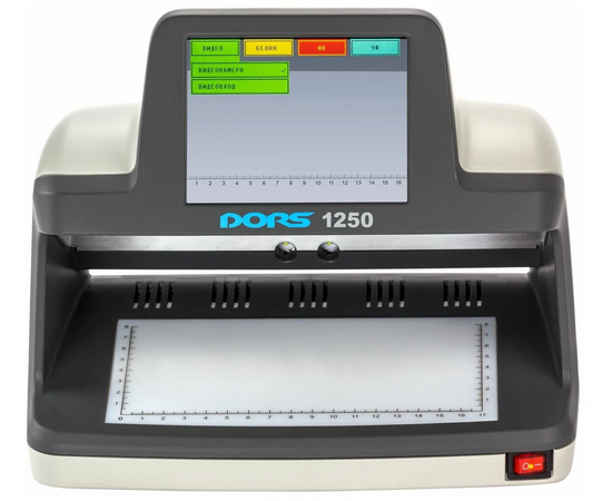  Детектор банкнот Dors 1250 Standart (FRZ-044870) просмотровый мультивалюта 