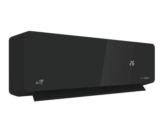  Кондиционер Just AIRCON JAC-18HPSIA/CAC/JACO-18HPSIA/CAU Chroma inverter черный 
