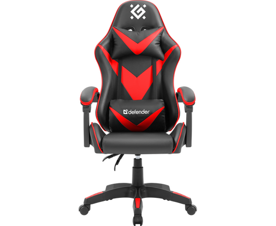  Кресло DEFENDER XCom (64337) игровое Black/Red PU 