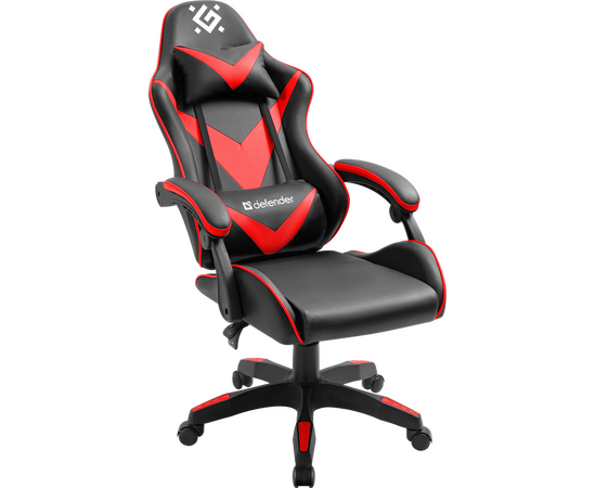  Кресло DEFENDER XCom (64337) игровое Black/Red PU 