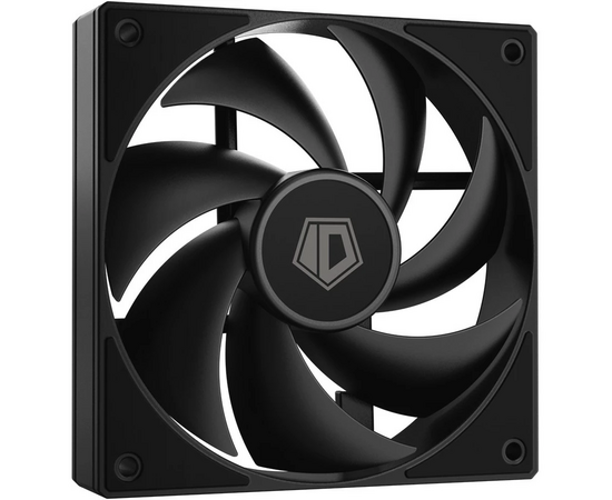  Вентилятор ID-COOLING AF-125-K Trio (3 in 1) 120x120x25мм (PWM, резиновые углы, черный, 500-2000об/мин) Box 