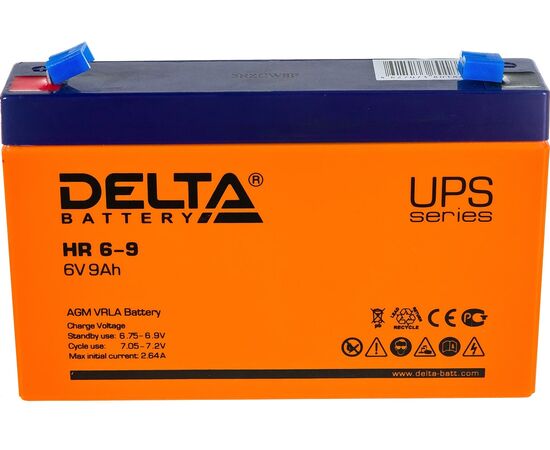  Батарея Delta HR 6-9 