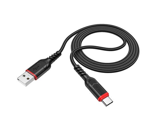  Кабель USB - Type-C Hoco X59 Victory 300см 2,4A  (black) (229356) 