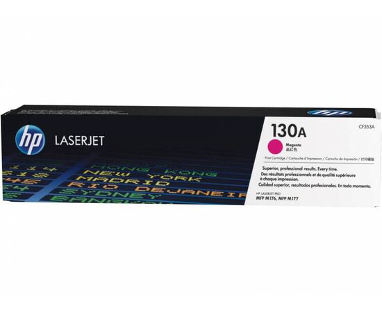  Картридж лазерный HP 130A CF353A пурпурный для HP M153/M176/M177 