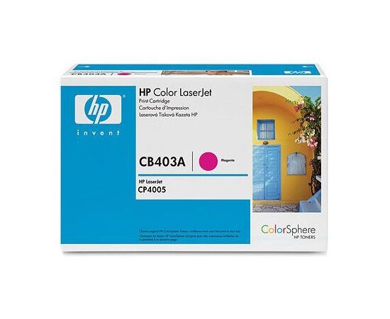  Картридж лазерный HP 642A CB403A пурпурный (7500стр.) для HP CLJ CP4005 