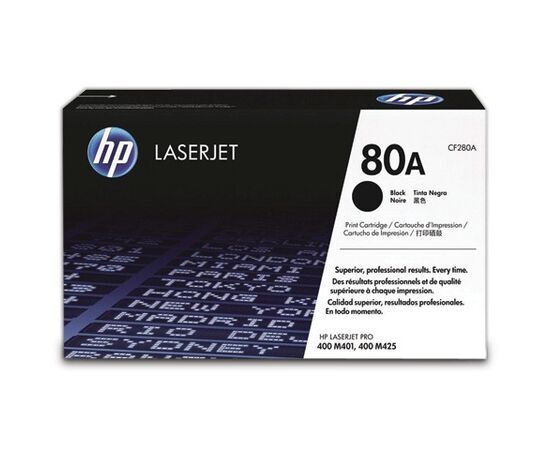  Картридж лазерный HP 80A CF280A черный (2700стр.) для HP LJ Pro M401/M425 