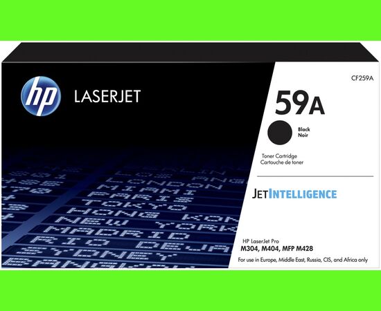  Картридж лазерный HP 59A CF259A черный (3000стр.) для HP LJ M304/M404/MFP M428 