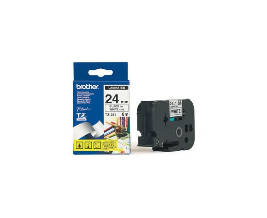  Картридж ленточный Brother TZE251 для Brother P-Touch 