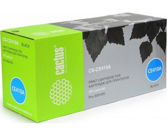  Картридж Cactus CS-CE410A для HP CLJ Pro 300 Color M351 /Pro 400 Color M451 черный 2 200 стр. 