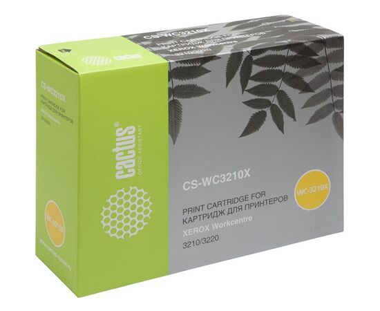  Тонер Картридж Cactus CS-WC3210X (106R01487) черный для Xerox WorkCentre 3210 3220 (4100стр.) 