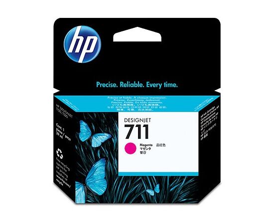  Картридж струйный HP 711 CZ131A пурпурный (29мл) для HP DJ T120/T520 