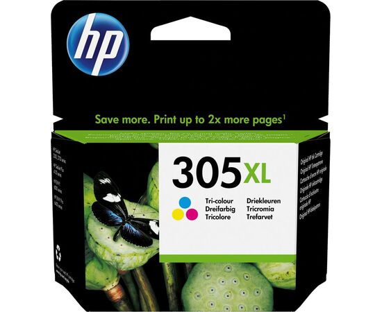  Картридж струйный HP 305XL 3YM63AE многоцветный (200стр.) (5мл) для HP DJ 2320/2710/2720 
