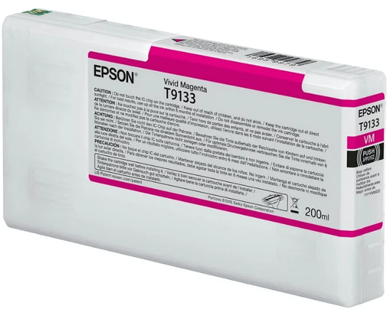  Картридж Epson C13T913300 I/C Vivid Magenta (200ml) 