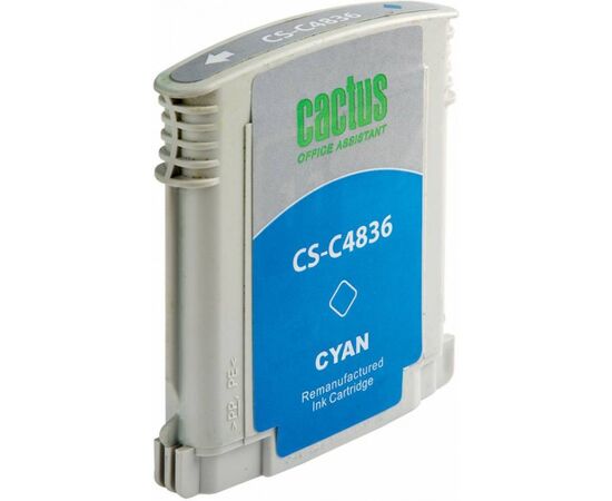  Картридж струйный Cactus CS-C4836 голубой для №11 HP 2000/2500/1000/1100/1200 (29ml) 