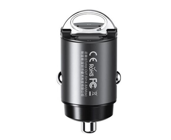  АЗУ REMAX Tanya PRO MAX Series 45W  PD+QC  Dual Type-C All-compatible Fast Car Charger RCC350 (черный) 