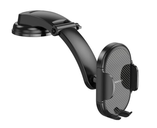  Автомобильный держатель BOROFONE BH73 Charm press type center console (черный) 