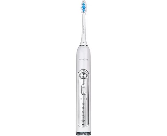 Электрическая зубная щетка REVYLINE RL 010 насадки для щётки 3шт, цвет белый [4658] 