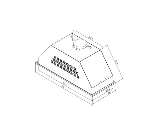  Вытяжка DeLonghi Cosetta 710 BB 