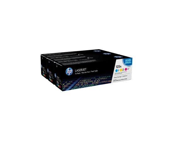  Картридж лазерный HP 126A CF341A голубой/пурпурный/желтый набор (1000стр.) для HP LJ CP1025 