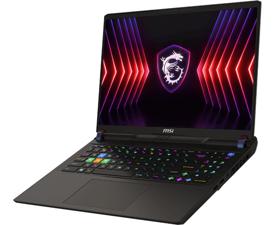  Ноутбук MSI Vector 16 HX A14VGG-283RU (9S7-15M242-283) Core i9 14900HX 16Gb SSD1Tb nVidia GeForce RTX4070 8Gb 16" IPS QHD+ (2560x1600) Win11 grey 