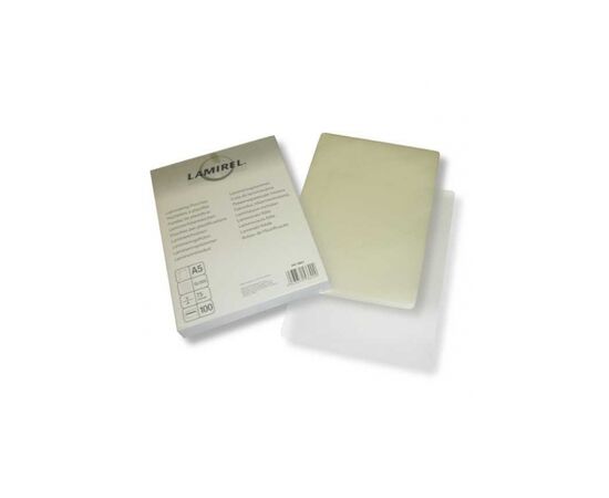  Пленка для ламинирования Fellowes 75мкм A5 (100шт) глянцевая Lamirel (LA-78657) 