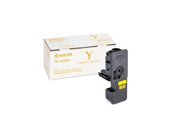  Тонер-картридж Kyocera 1T02R7ANL0 TK-5240Y 3 000 стр. Yellow для P5026cdn/cdw, M5526cdn/cdw 