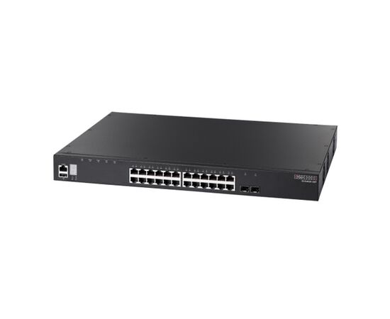  Коммутатор Edge-corE ECS4620-28P 24 x GE + 2 x 10G SFP+ ports + 1 x expansion slot (for dual 10G SFP+ ports) 