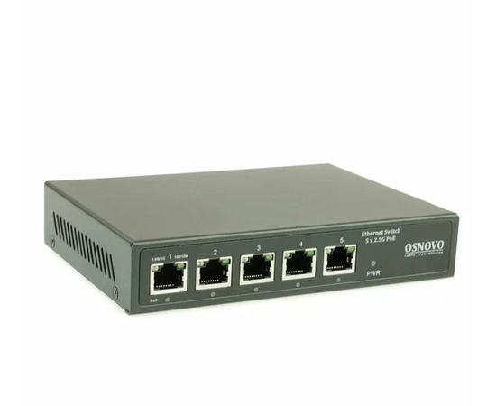  Коммутатор Osnovo SW-5D-1(60W) неуправляемый 