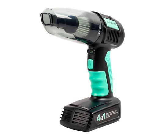  Автопылесос Endever SkyClean VC-295, мятный/черный 